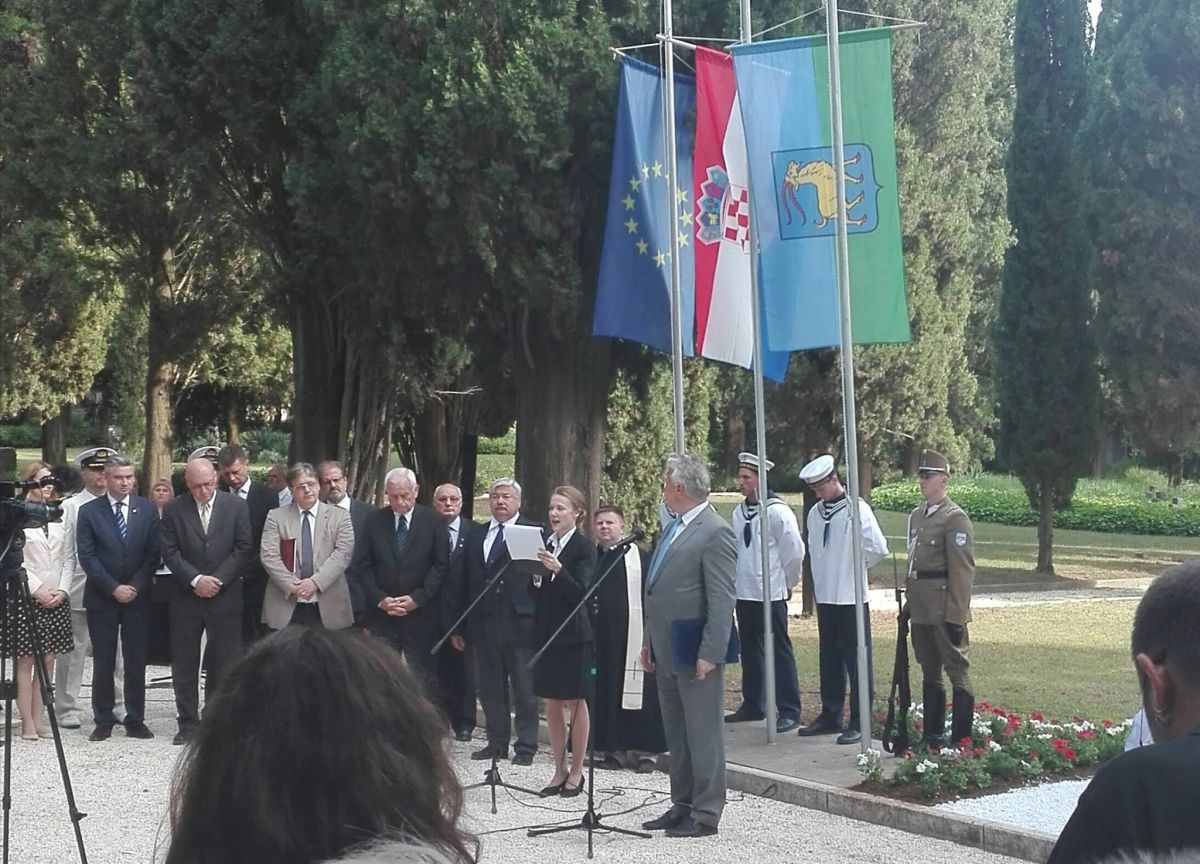 Az Első Magyar Haditengerészeti Emléknap Pulában - 2017. június 10. 